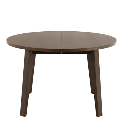 A-Line Round Dining Table Smoked Oak