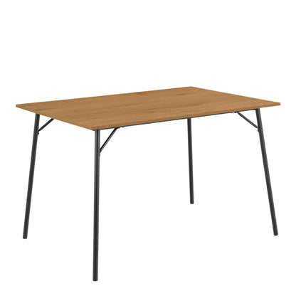 Peru Rectangular Dining Table in Wild Oak 120x75cm