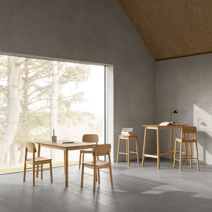 Barlow Rectangular Dining Table in Matt Oak