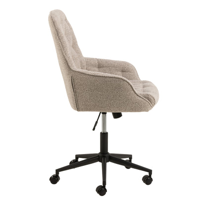 Erik Gas Lift Desk Chair in Monza Beige