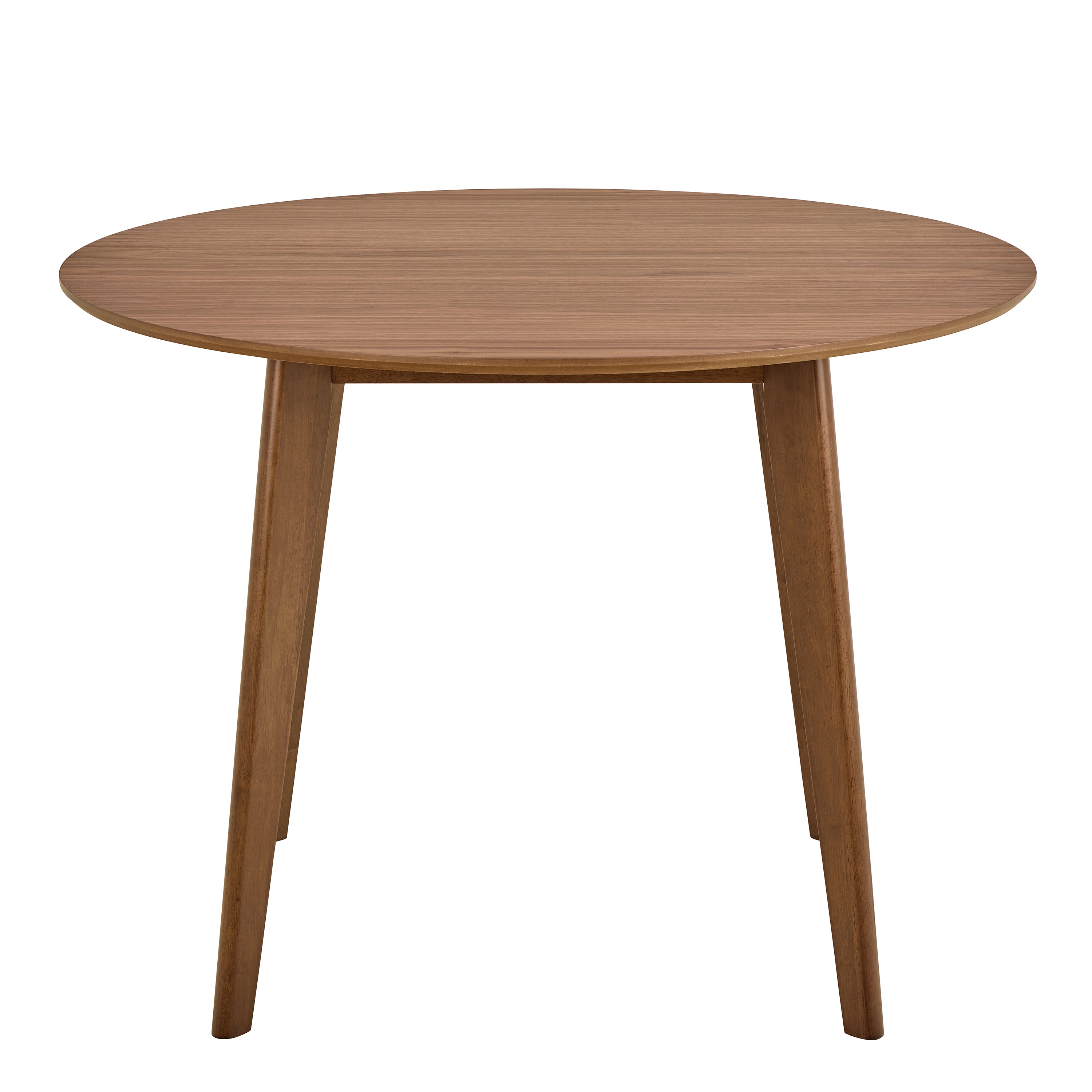 Roxby Round Dining Table in Walnut 120x76cm