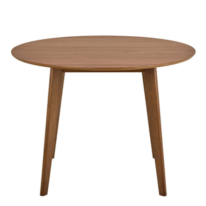Roxby Round Dining Table in Walnut 120x76cm