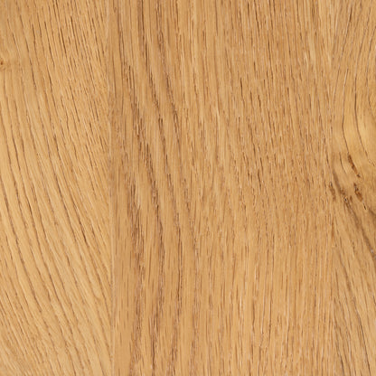 Seaford Tall Wild Oak Metal 2 Drawer Bookcase With 4 Shelves