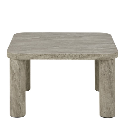 Solano Square Coffee Table in Grey 60 x 60 cm