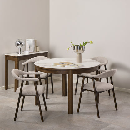 Southampton Extension Leaf in Smoked Oak Veneer Set of 2