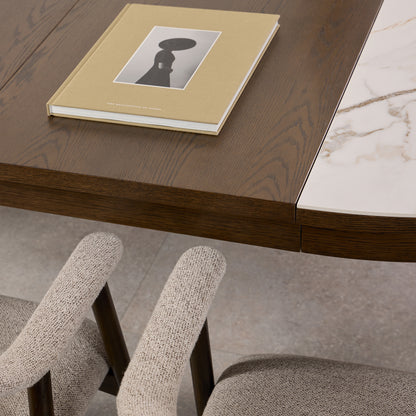 Southampton Extension Leaf in Smoked Oak Veneer Set of 2