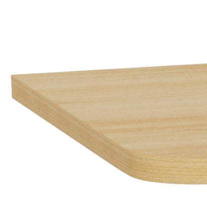 Darlington Console Table With 2 Open Shelves and Oak Top