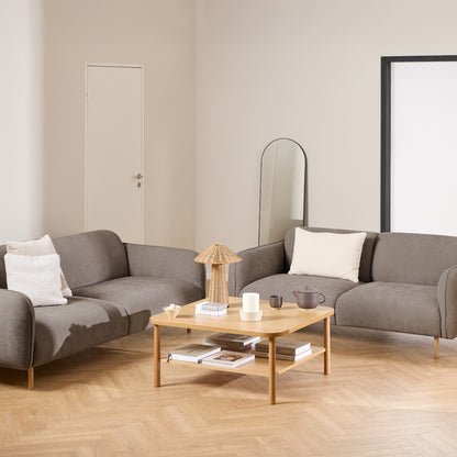 Westham 2.5 Seater Sofa in Dusty Brown Fabric