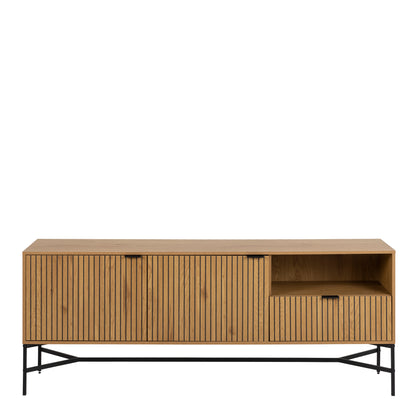 Jaipur Sideboard with  2 Doors and 1 Drawer in Wild Oak