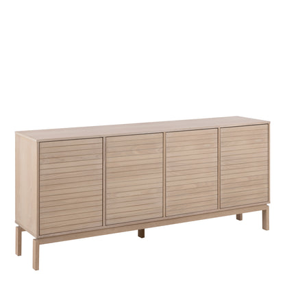 Linley 4 Door Sideboard in White Oak