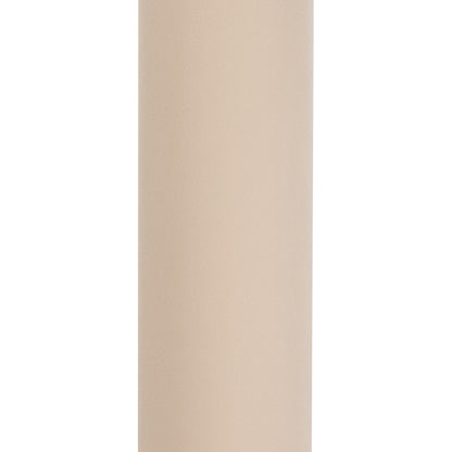 Ibiza Round Dining Table with Beige Top and Matt Beige Base 110x74cm