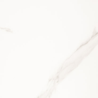 Malta Round Bar Table in Ceramic White