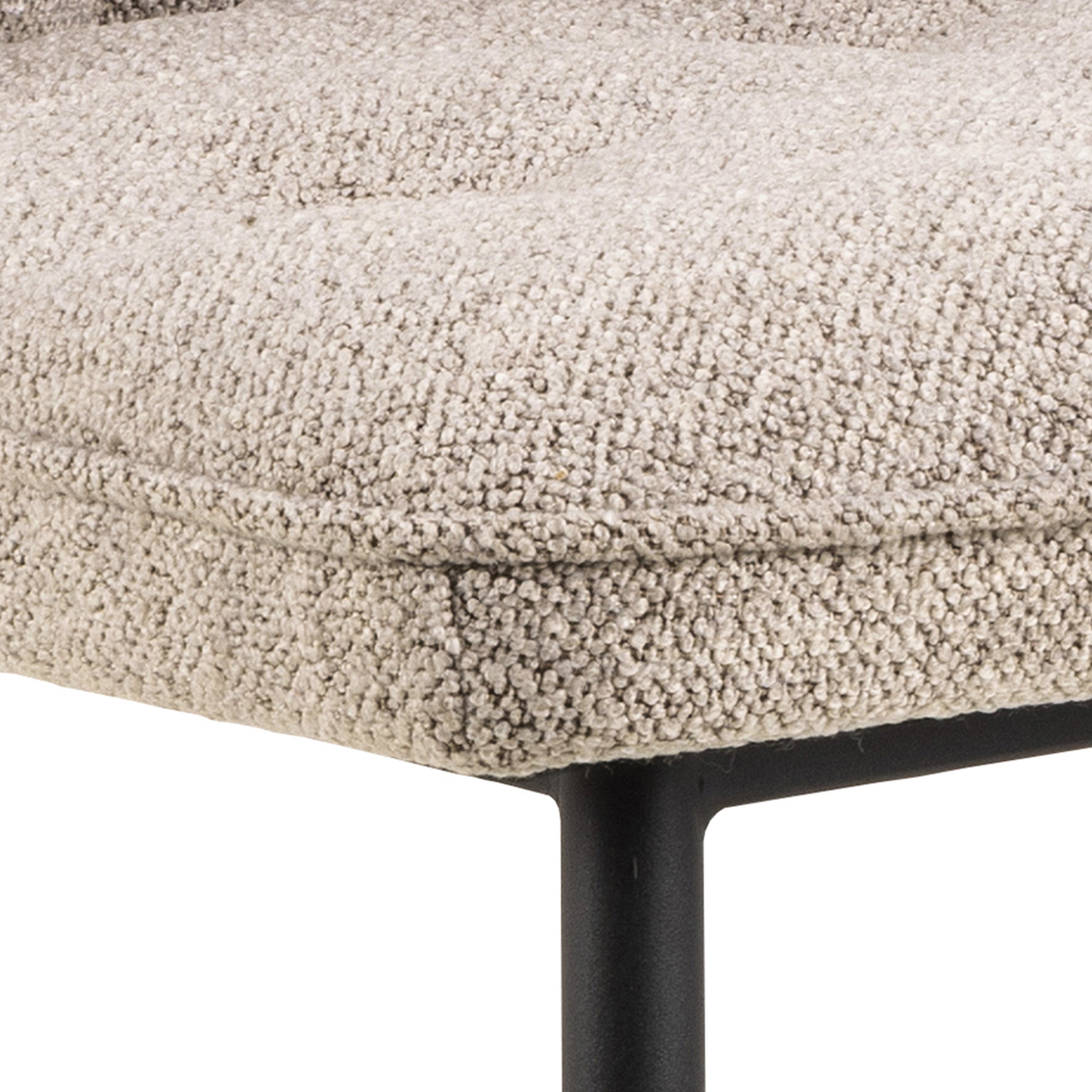 Wicklow Ceramic Dining Table Brown/Black 140x75cm Included 4 Brooke Dining Chairs in Monza Beige