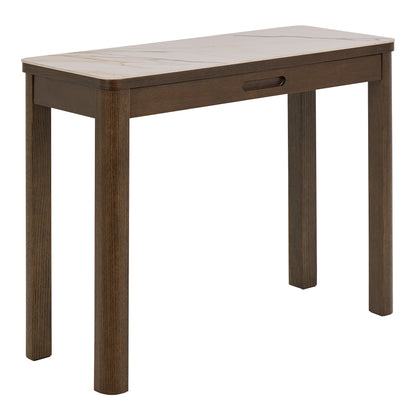 Southampton Console Table 1 Drawer in Cream Ceramic