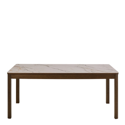 Southampton Dining Table in Cream Ceramic 180x75cm