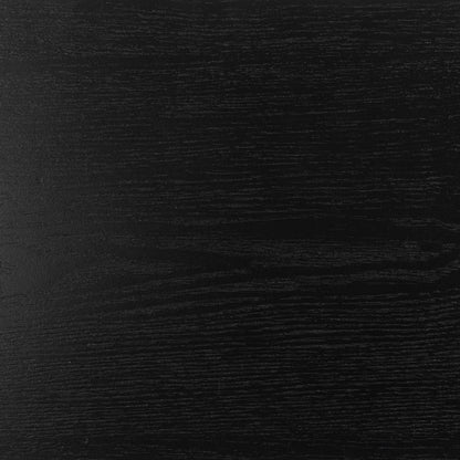 Seaford Wide Ash Black Metal Bookcase With 4 Black Ash Shelves