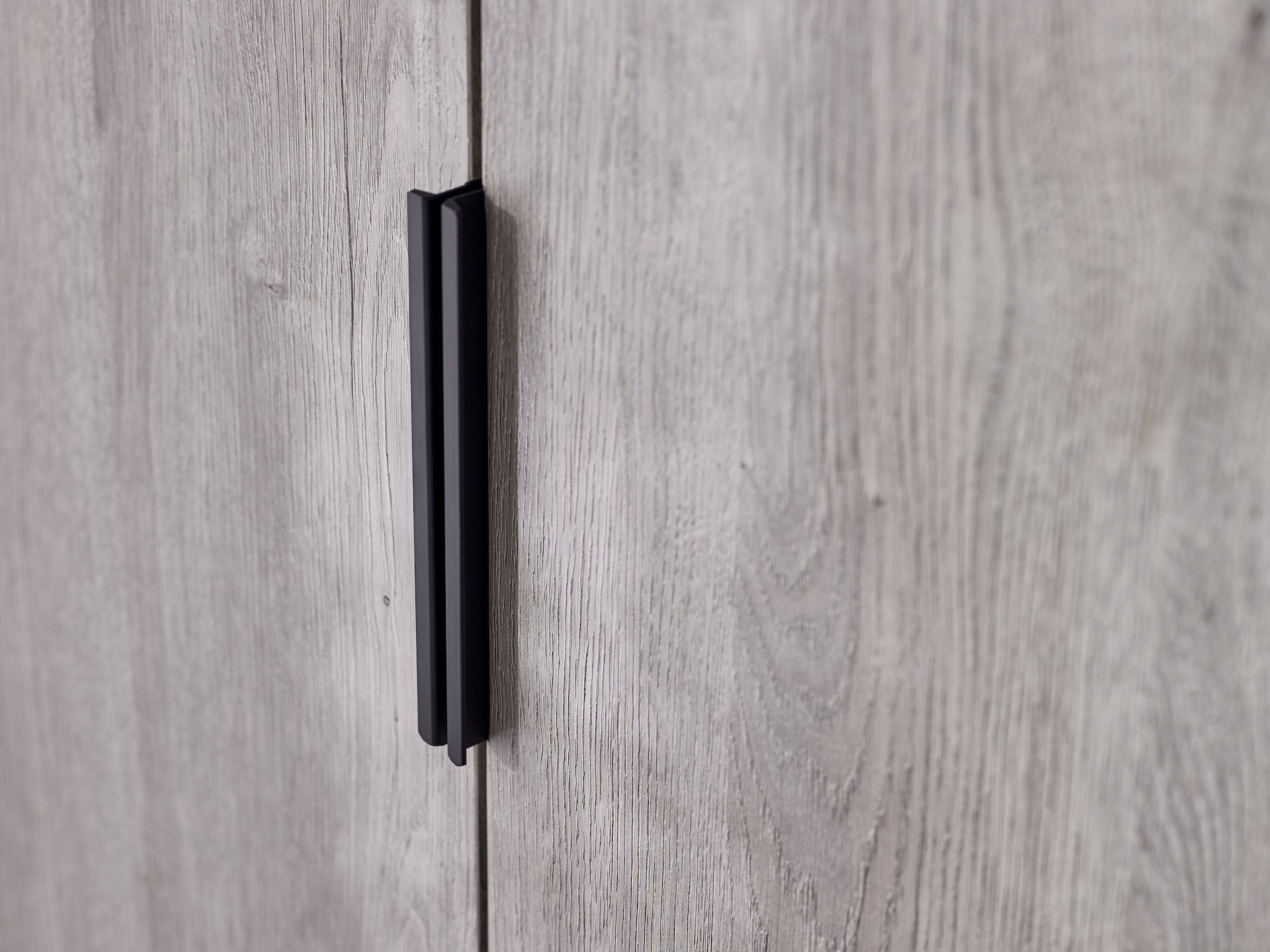Bali 2 Door 1 Drawer Wardrobe - Grey Oak