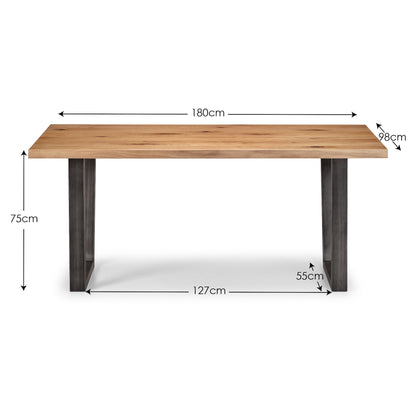Brooklyn Dining Table - Oak
