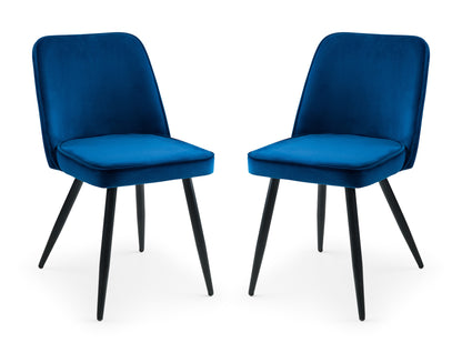 Burgess Dining Chairs - Blue (Set of 2)