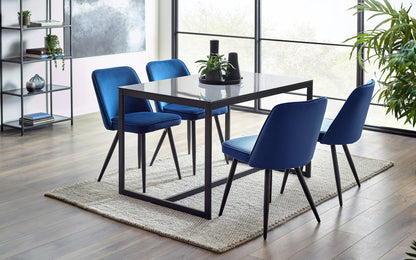 Chicago Dining Table Smoked Glass