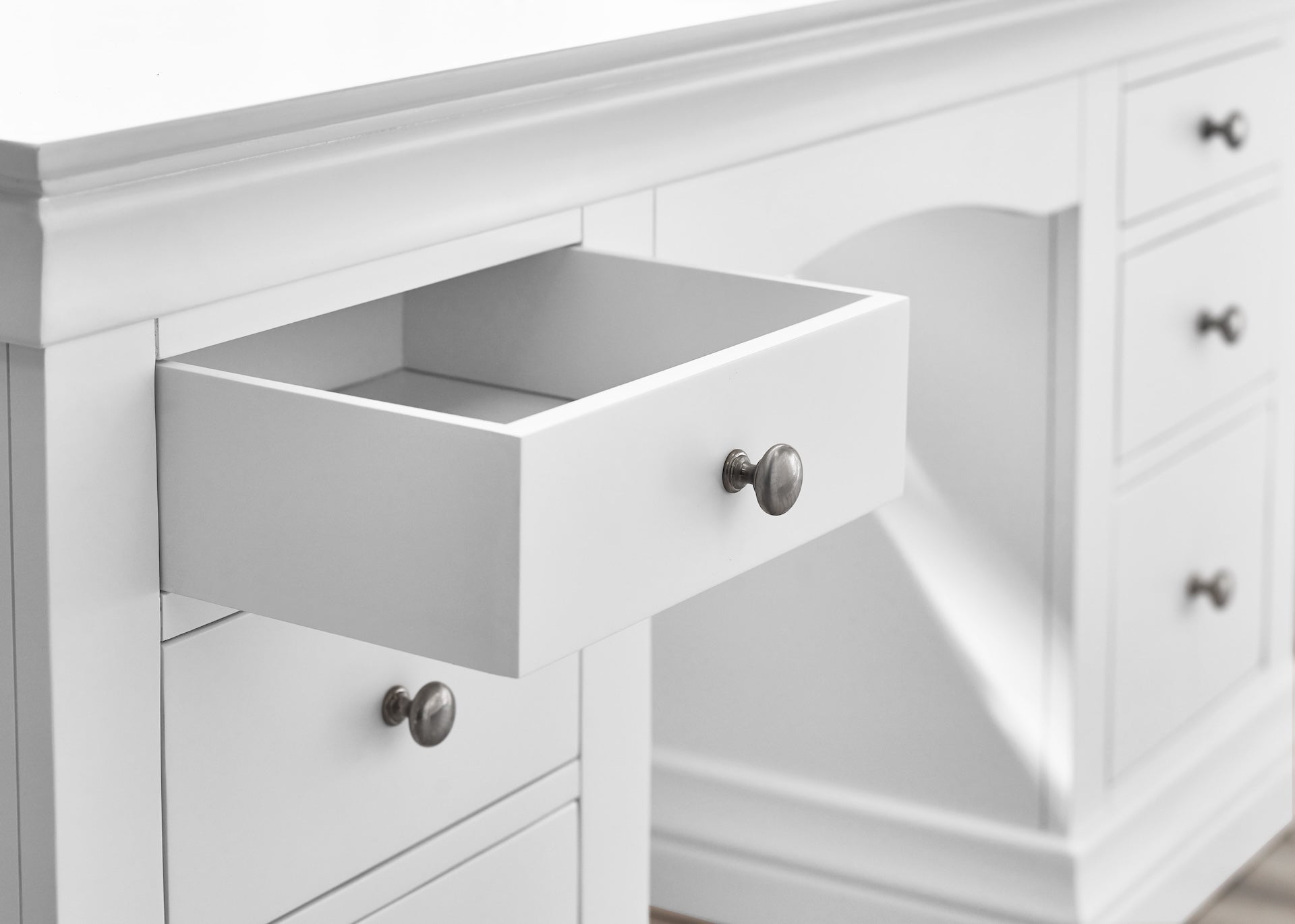 Clermont Dressing Table - Surf White