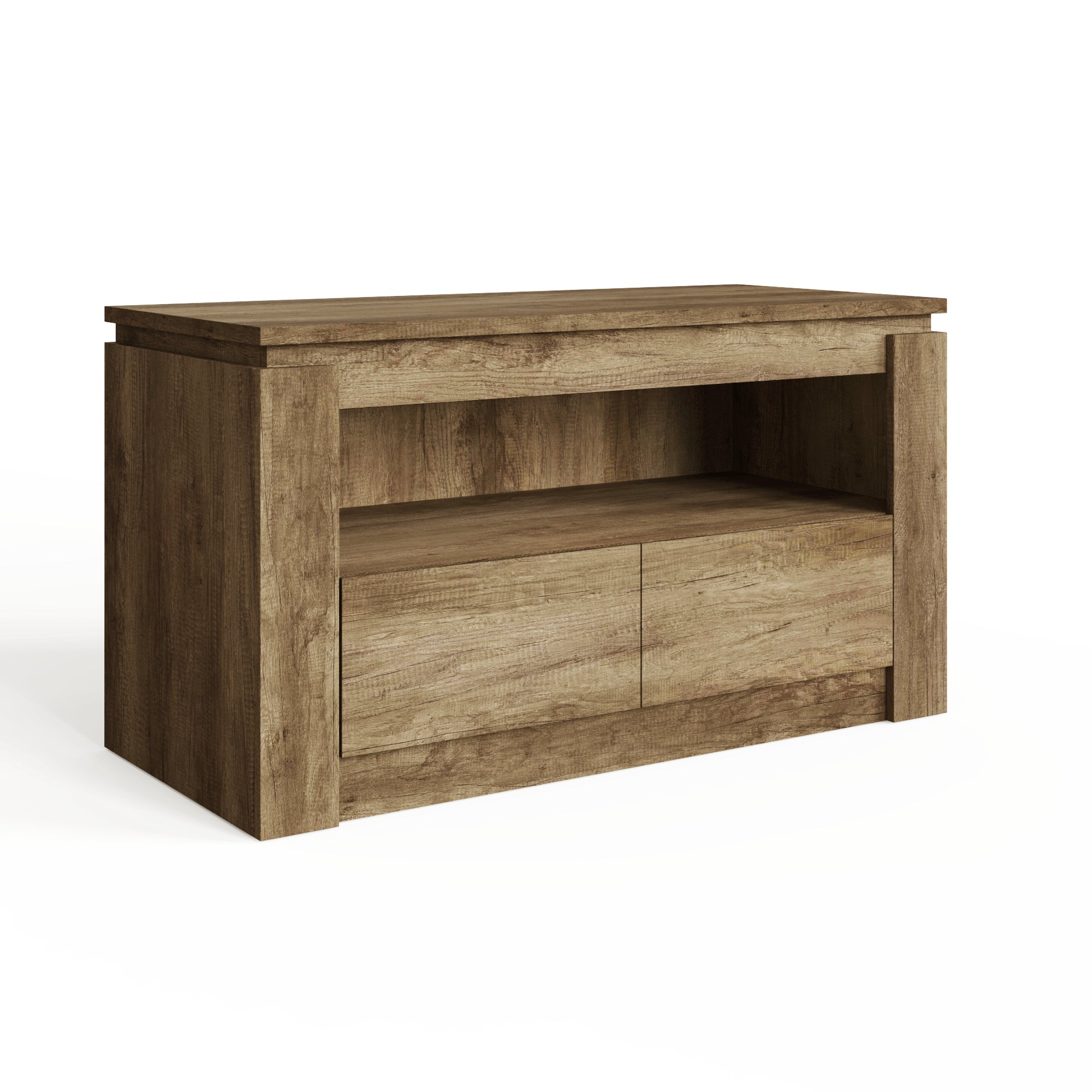 Canyon Oak 2 Drawer TV Unit