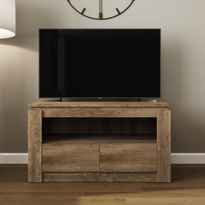 Canyon Oak 2 Drawer TV Unit