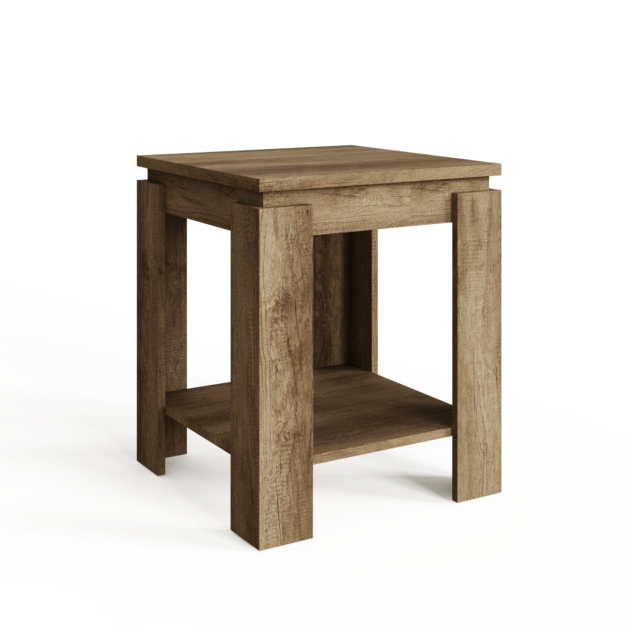 Canyon Oak Lamp Table