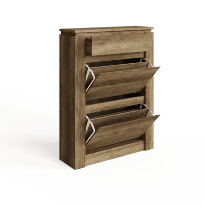 Canyon Oak Shoe Cabinet - GFW