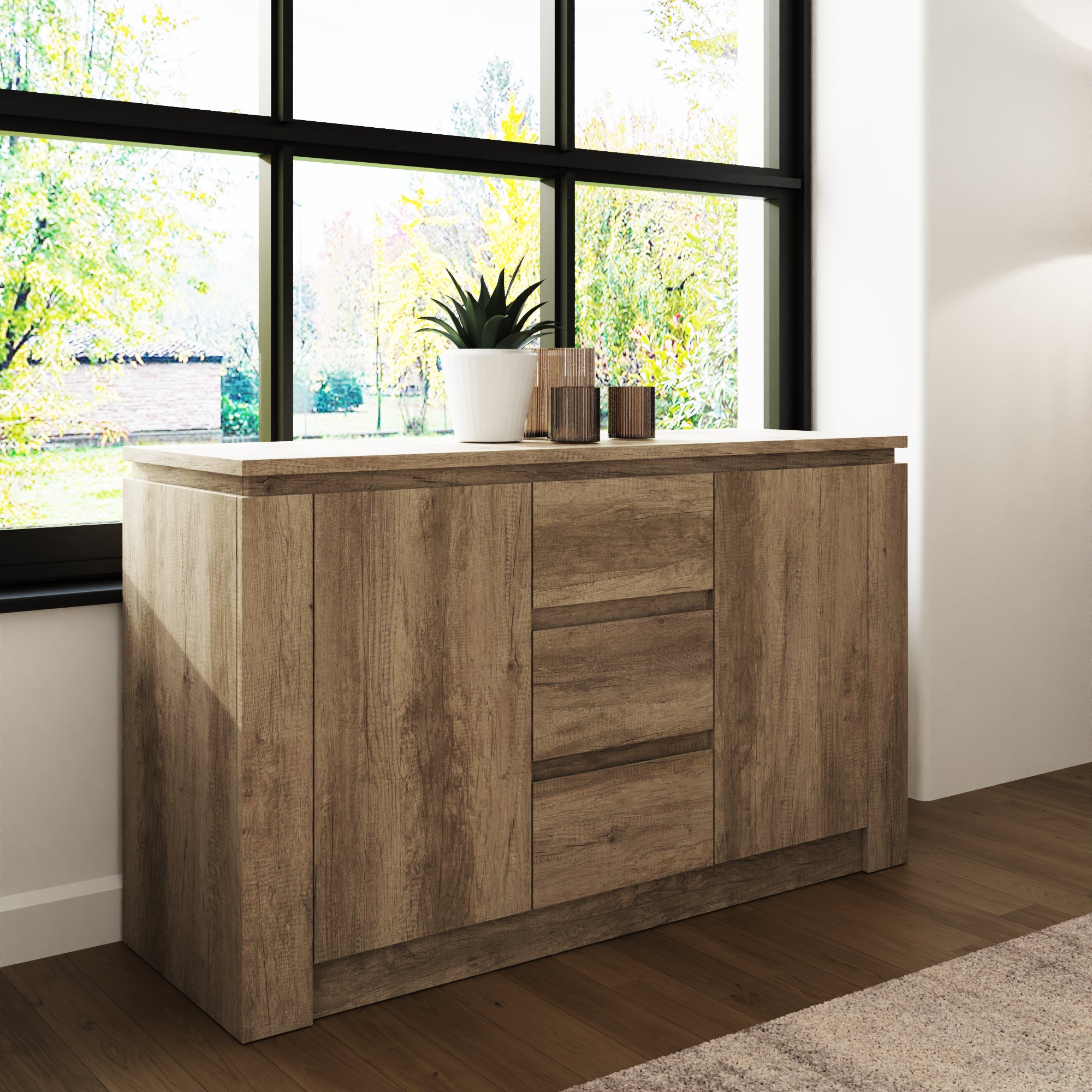 Canyon Oak Sideboard