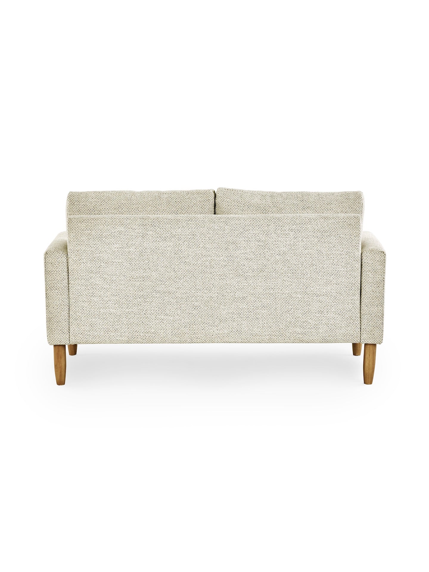 Daisy Beige Pearl Barley Upholstered Compact 2 Seater Sofa