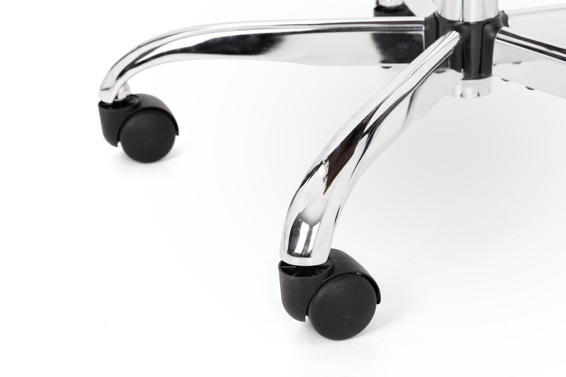 Gio Brown & Chrome Office Chair