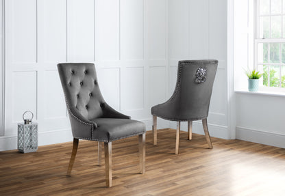 Gladstone Lion Head Chairs (Set Of 2)