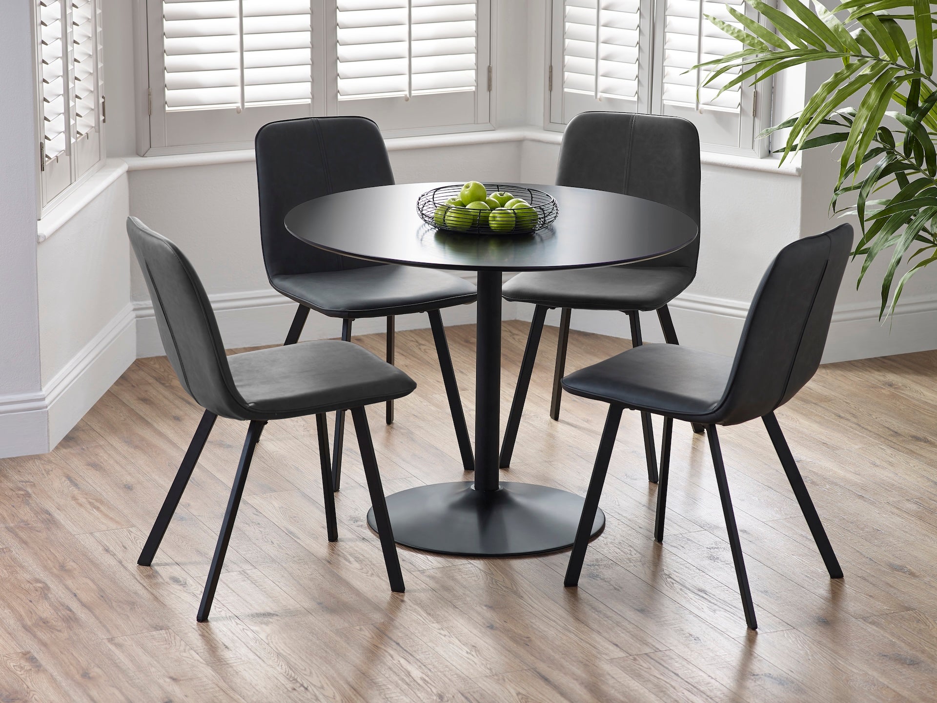 Goya Chairs Antique Black (Set Of 2)