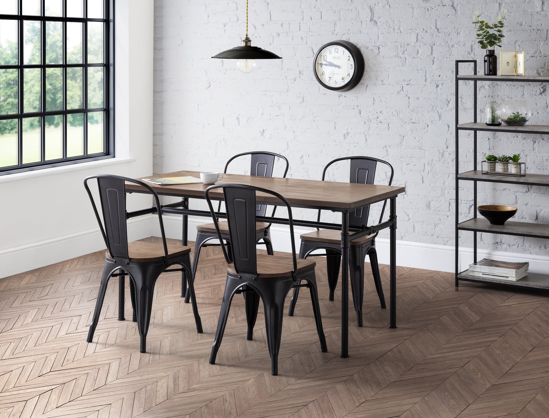 Grafton Metal Chairs (Set Of 4)