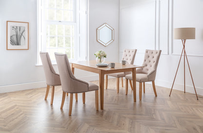Loire Button Back Chairs (Set of 2)