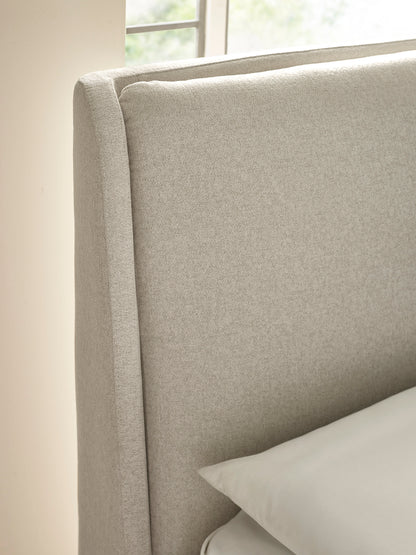 Maddock Ottoman Storage Bed - Beige