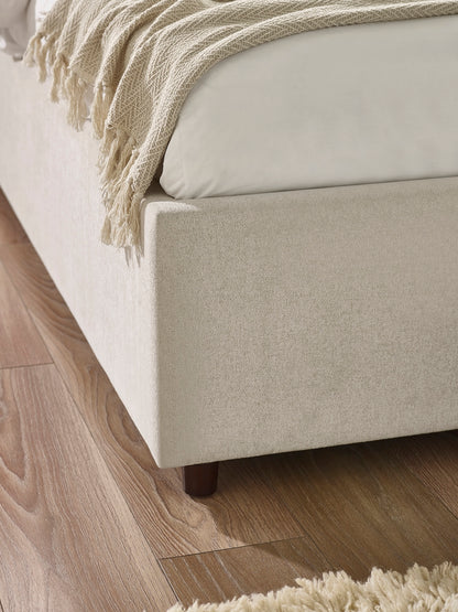 Maddock Ottoman Storage Bed - Beige