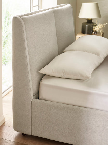 Maddock Ottoman Storage Bed - Beige