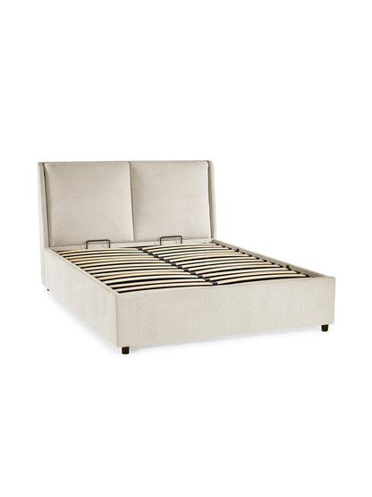Maddock Ottoman Storage Bed - Beige