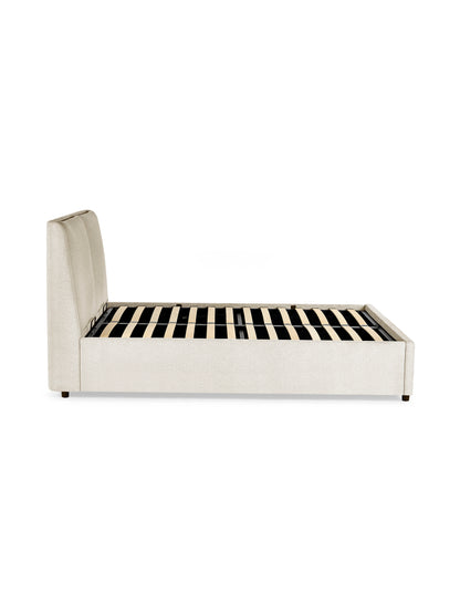 Maddock Ottoman Storage Bed - Beige