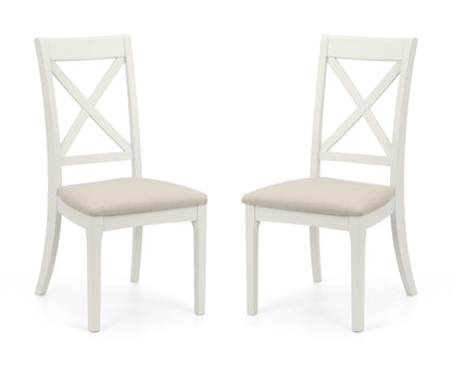 Provence Dining Chairs - Grey (Set Of 2)