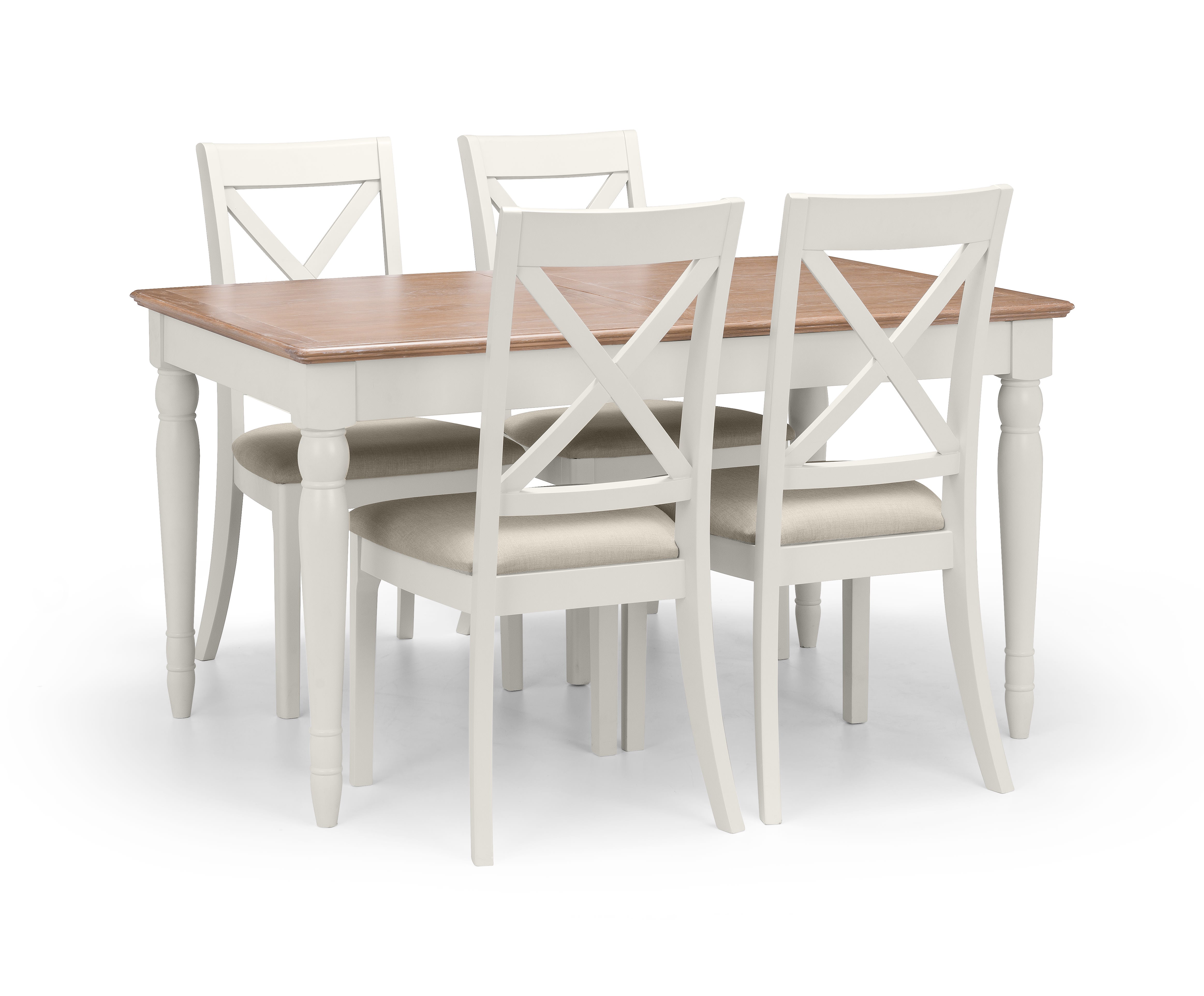 Provence Dining Chairs - Grey (Set Of 2)
