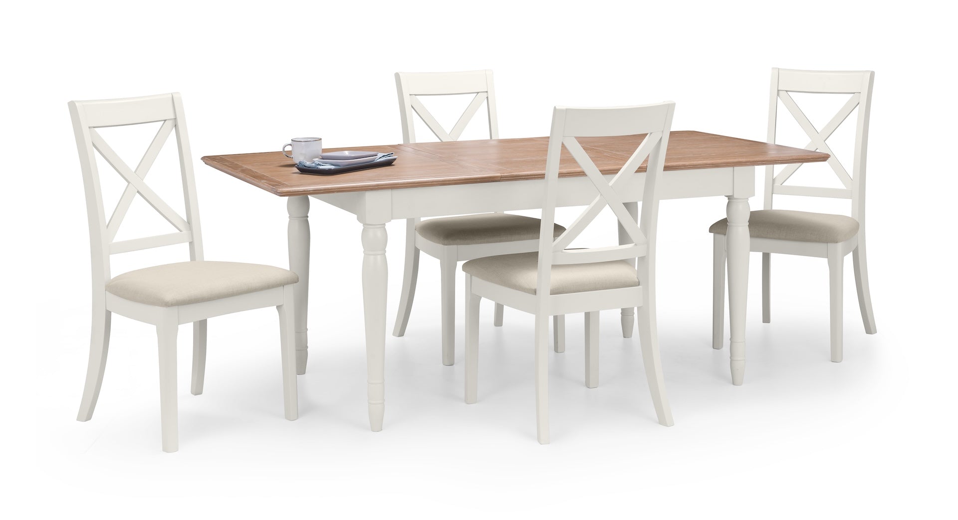 Provence Dining Chairs - Grey (Set Of 2)
