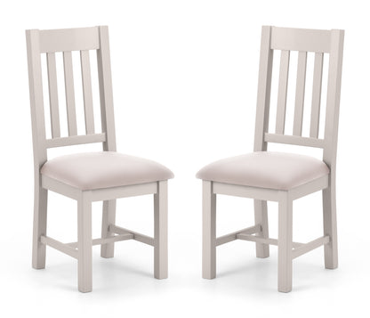 Richmond Dining Chairs - Grey (Set Of 2)