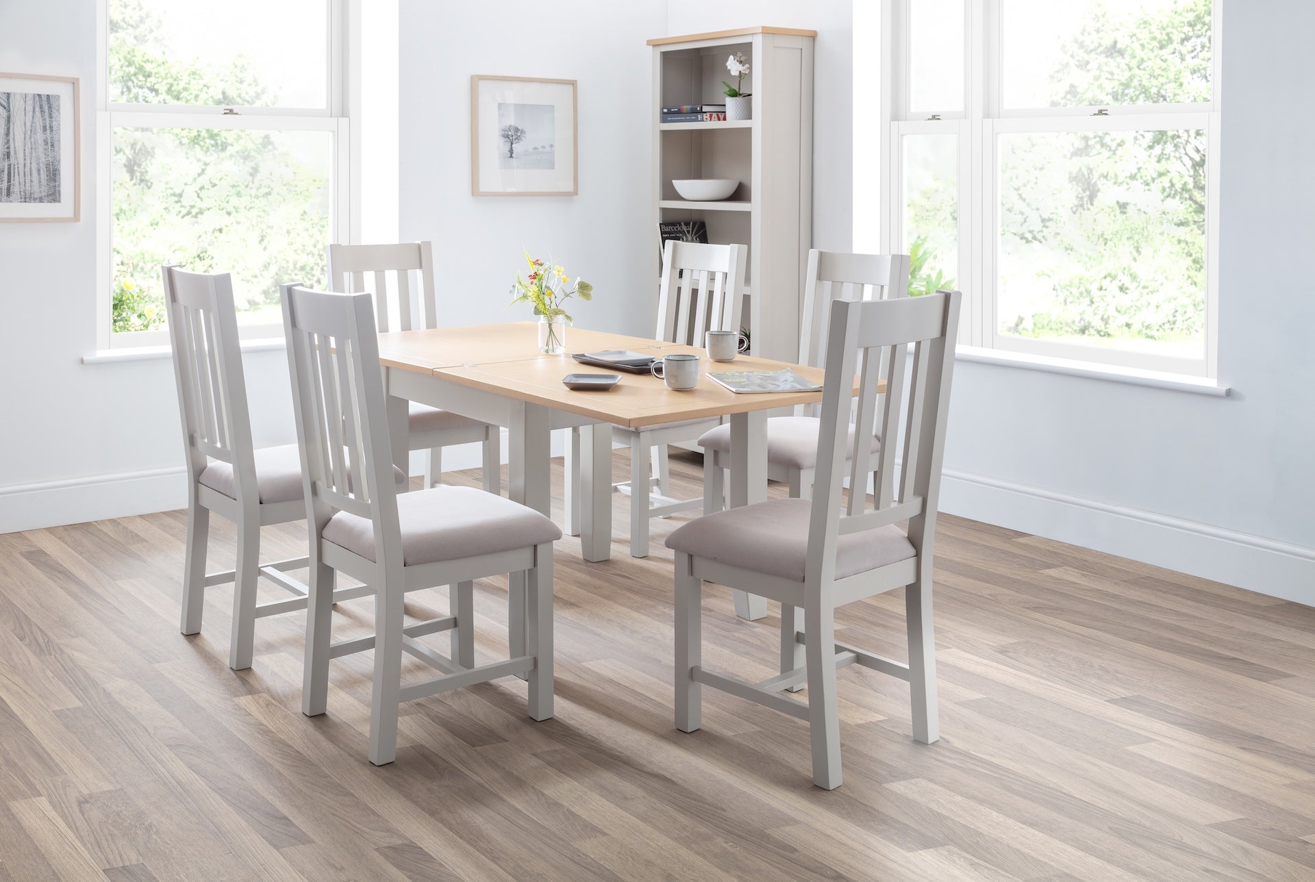 Richmond Dining Chairs - Grey (Set Of 2)