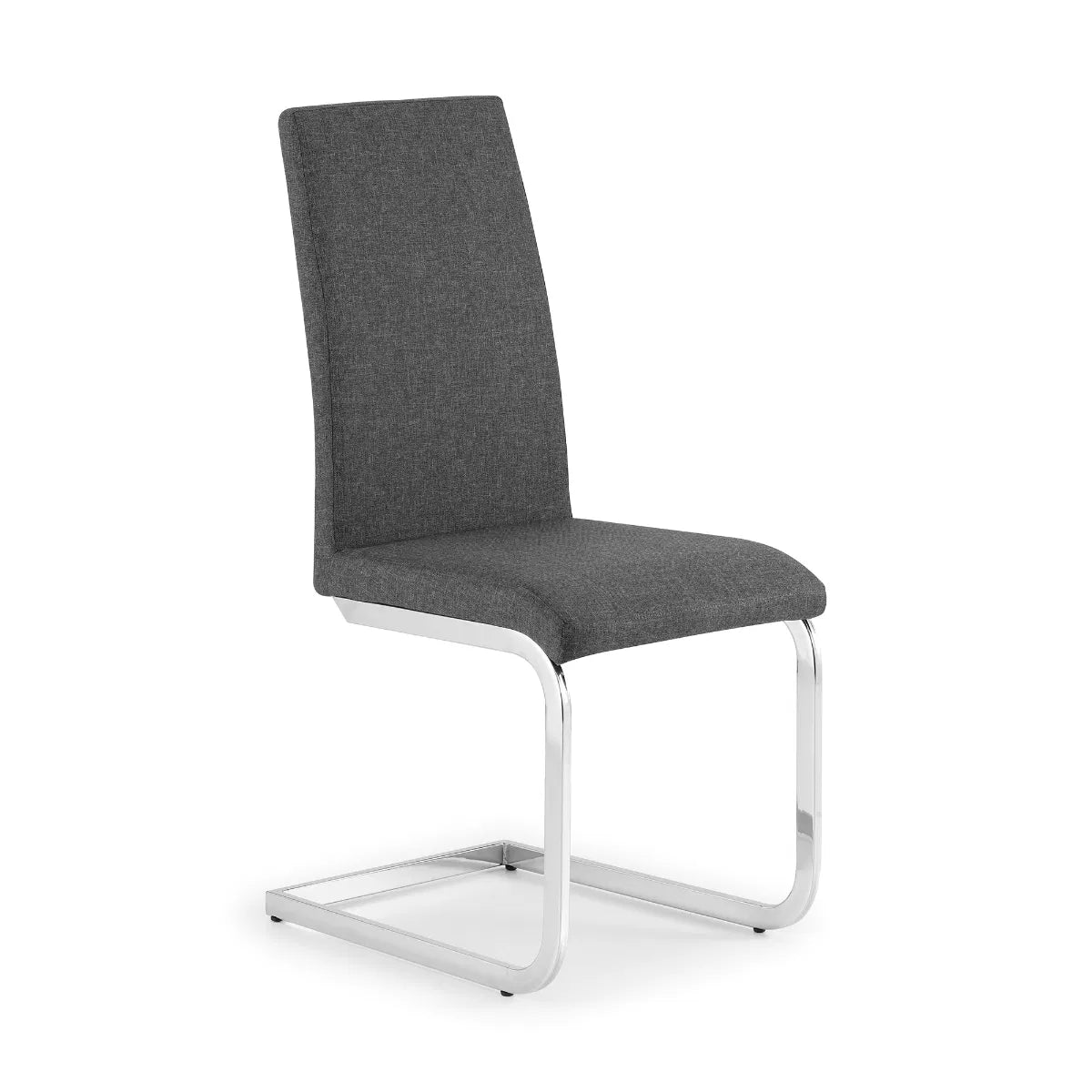 Roma Cantilever Dining Chairs Slate Grey (Set Of 2)