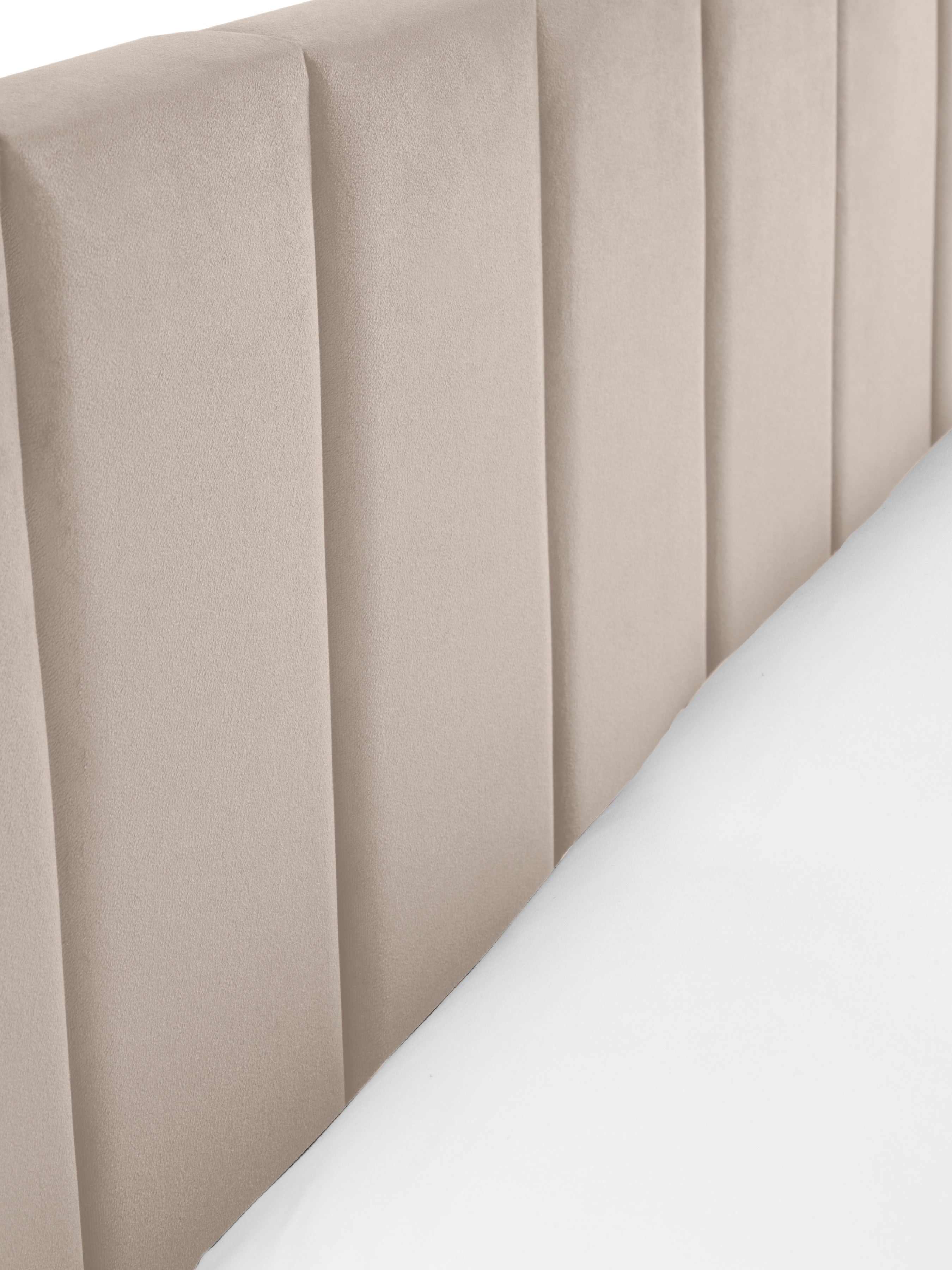 Rosa Bed Frame - Cream Velvet