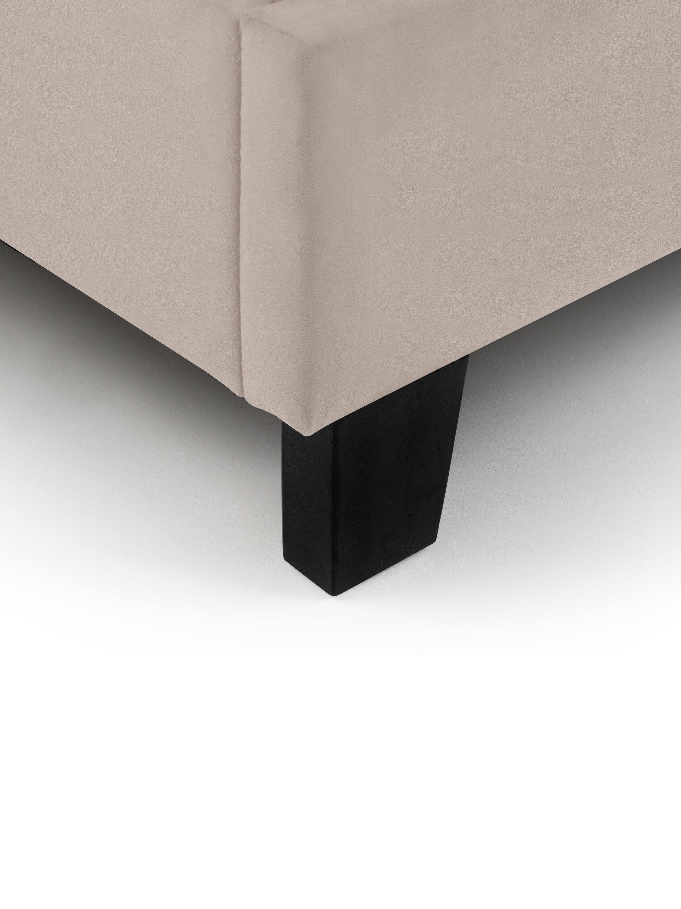 Rosa Bed Frame - Cream Velvet