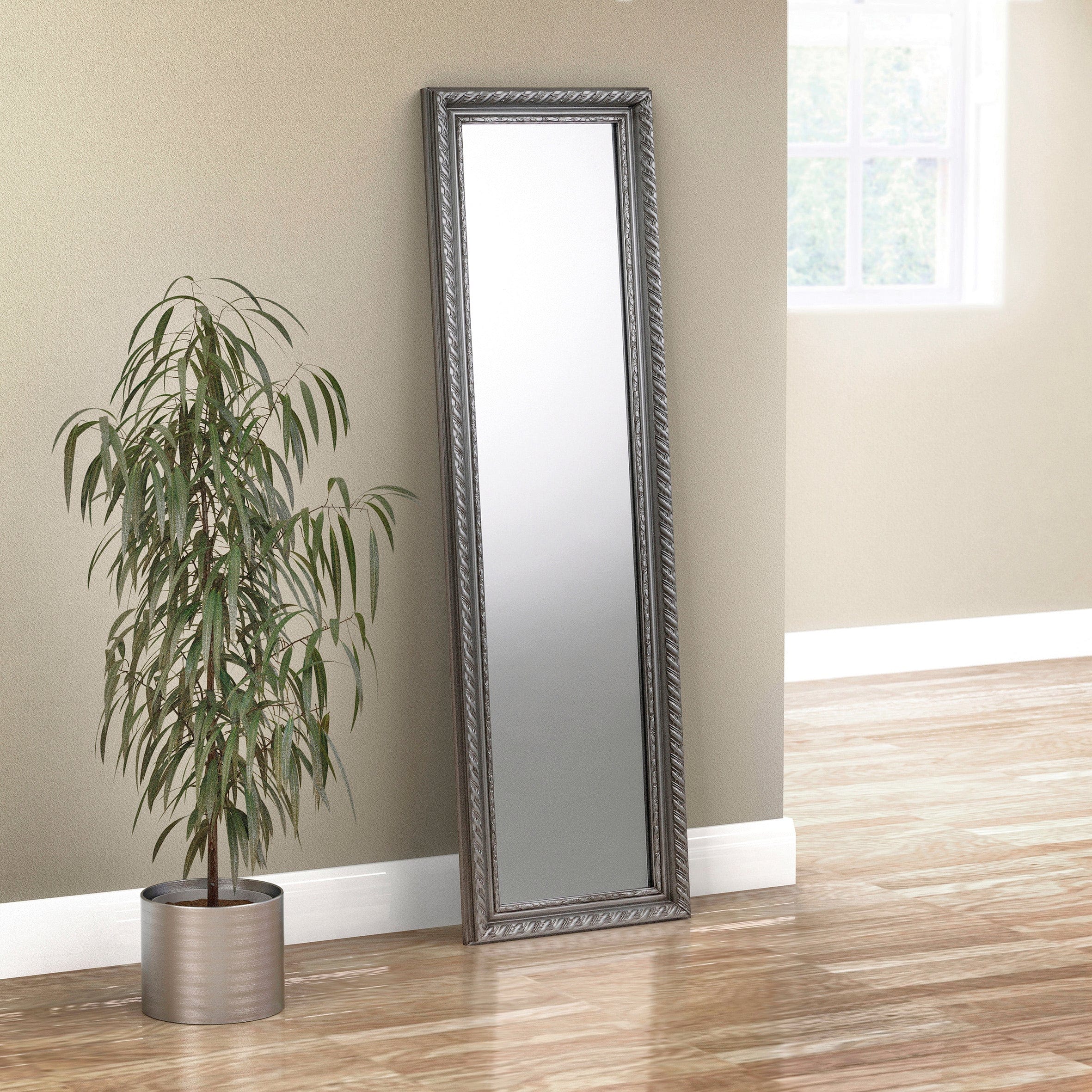 Allegro Dress Mirror - Pewter